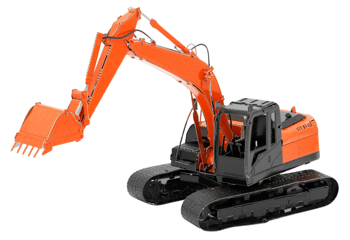 Metal Earth - Excavator (Orange)