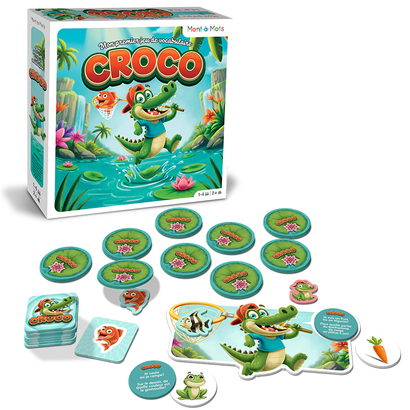 Ludik - Croco - Mon premier jeu de vocabulaire