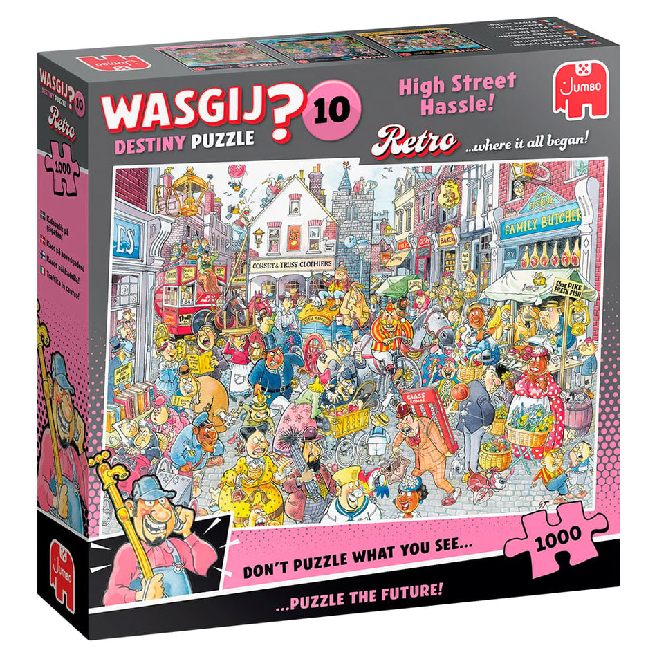 Wasgij Retro Destiny 10 - Chaos sur la rue commercante!