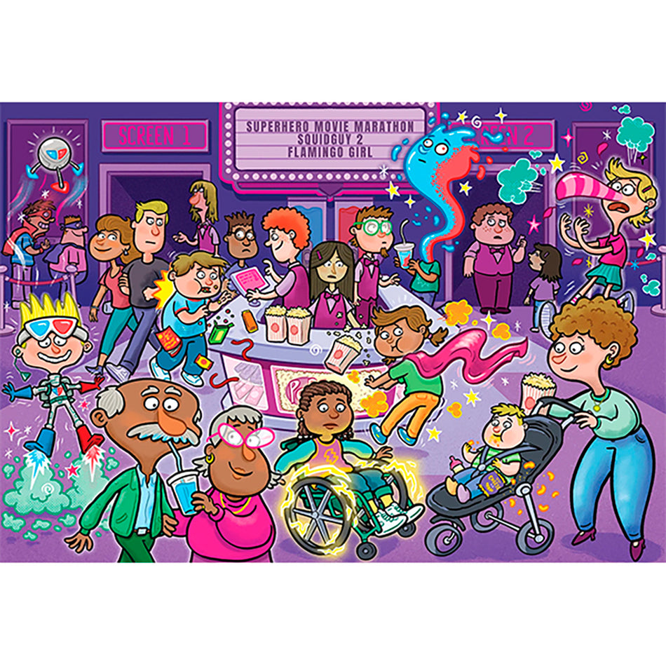 Wasgij 240 - Junior 02 Popcorn magique