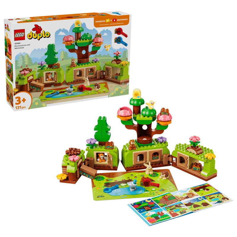 Lego Duplo - 10480 La forêt de découvertes et les animaux sauvages