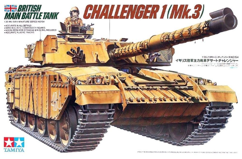 Tamiya Kit British Main Battle Tank Challenger 1