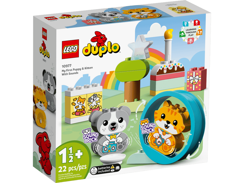 *****Lego 10977 Duplo - Mes premiers chiots et chaton avec sons