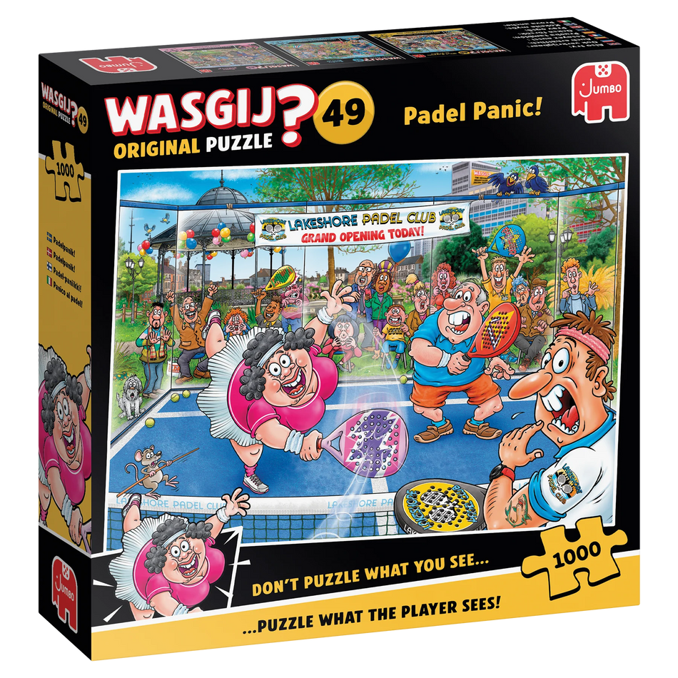 Wasgij 1000 - Original 49 Padel Panic!