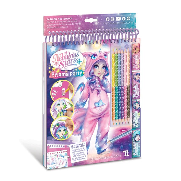 Nebulous Star - Carnet croquis de mode - Party Pyjama