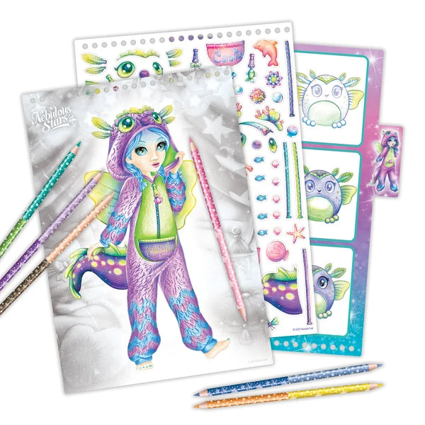 Nebulous Star - Carnet croquis de mode - Party Pyjama