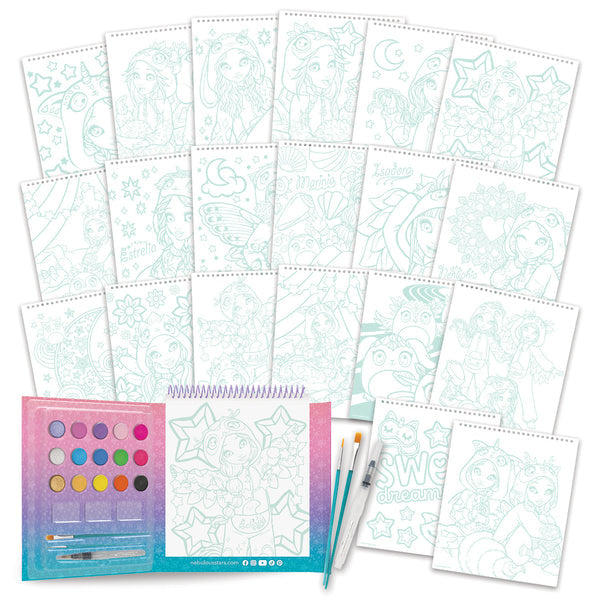 Nebulous Star - Ens. pages aquarelle magique -Party Pyj