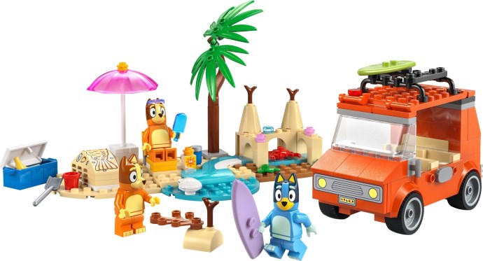 Lego 11202 Bluey - L’escapade à la plage de la famille de Bluey