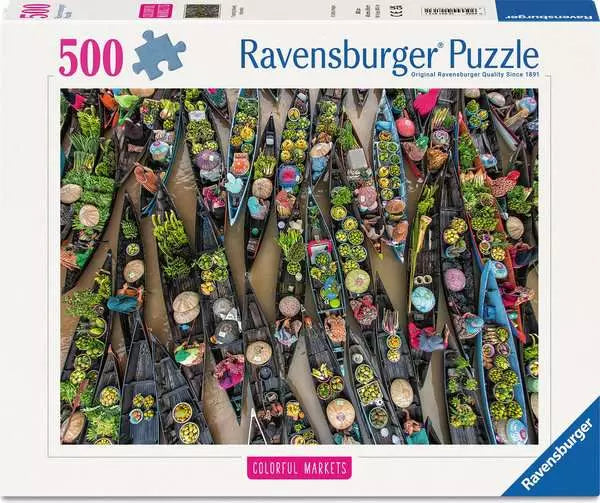 Ravens 500 - Colorful Markets - Floating Market Indonesia