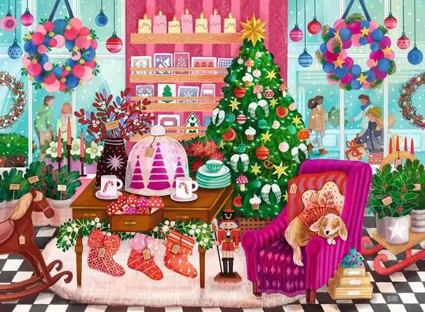 Ravensburger 500 - La boutique de Noël