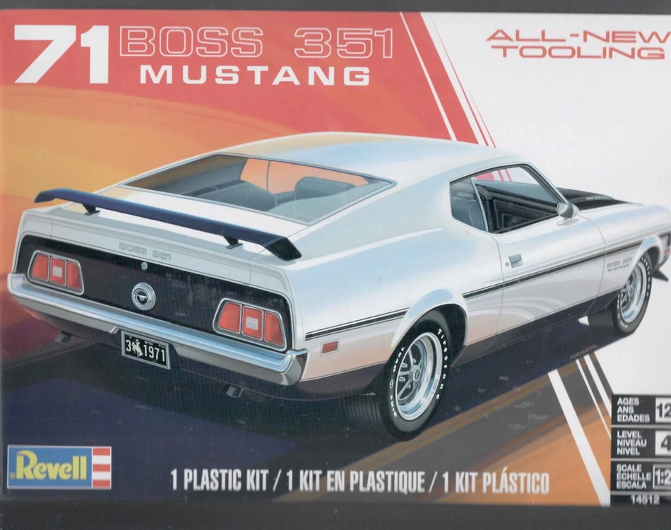 Revell 71 Boss 351 Mustang