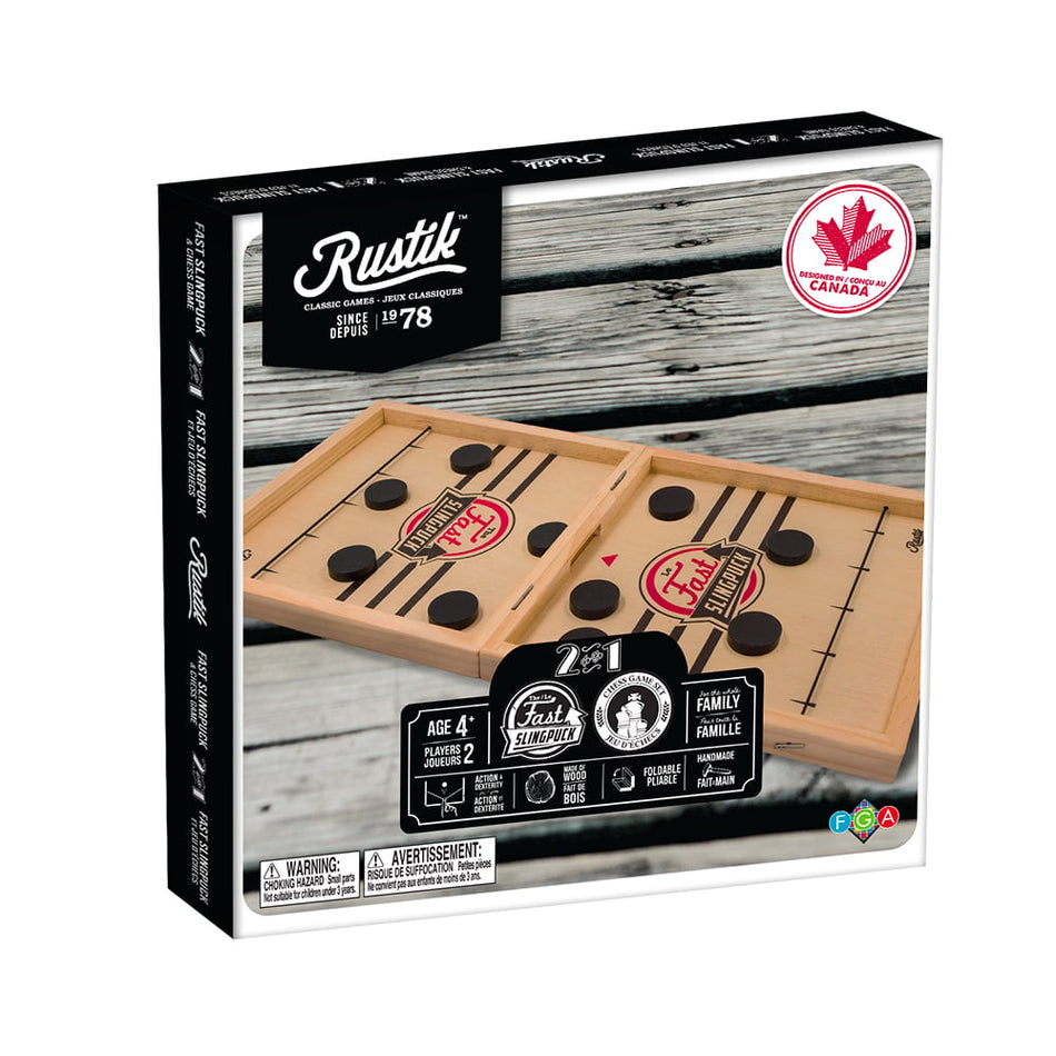 Rustik - Fast Slingpuck & Jeu d'Échec