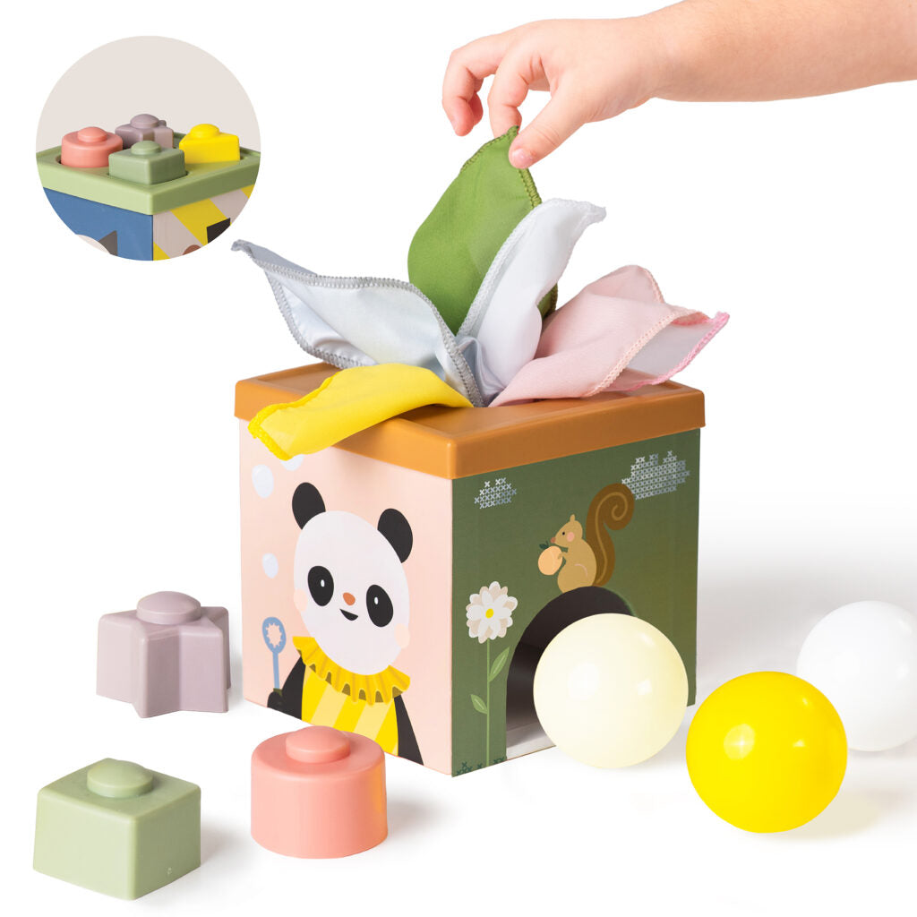 Taf Toys - Cube en Silicone Peek & Play