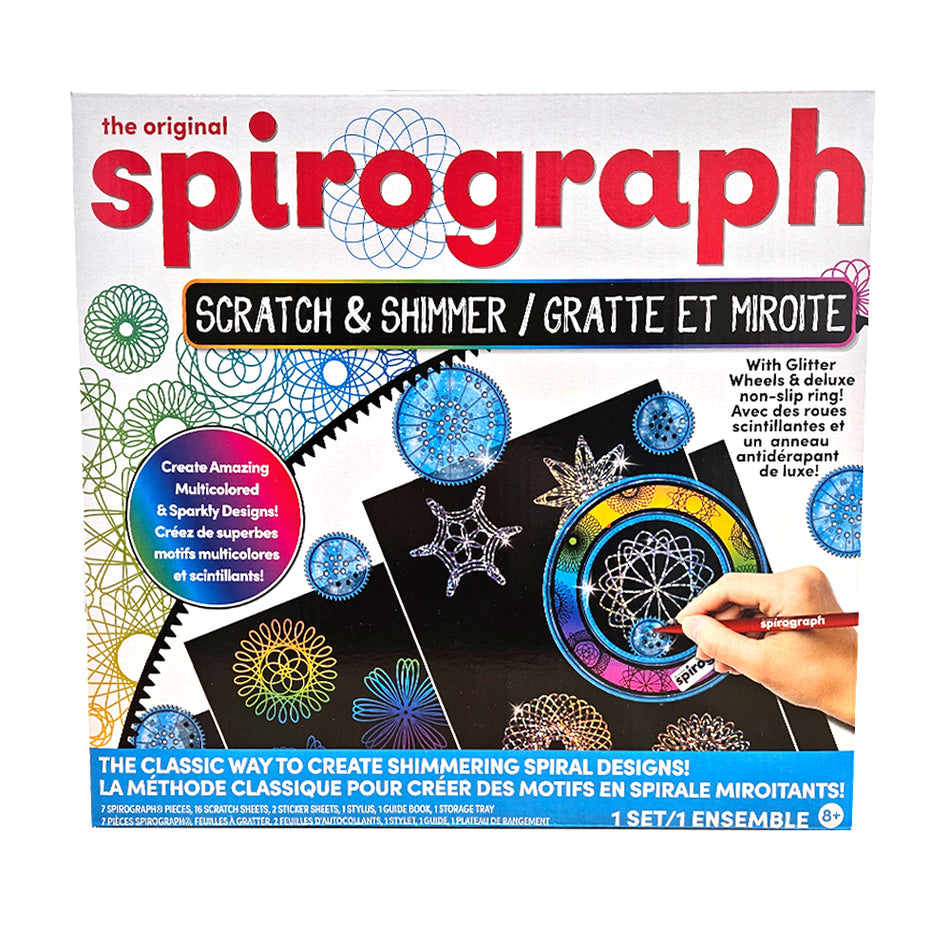 Spyrographe à gratter