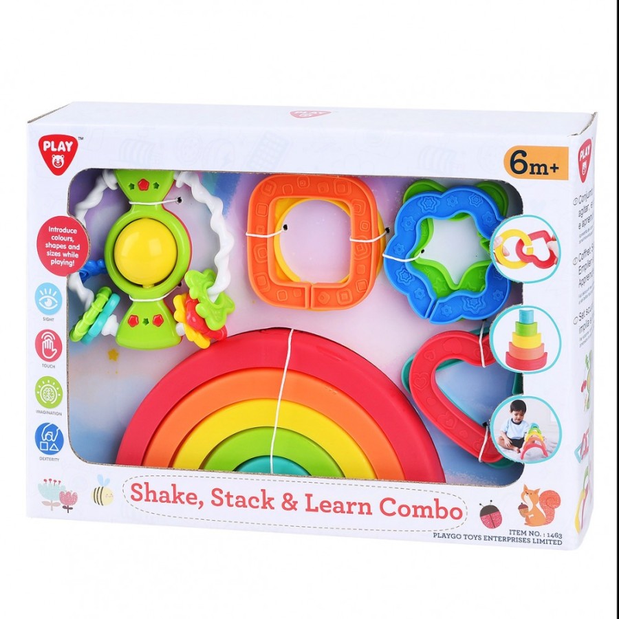 Playgo - Shake, Stack & Learn Combo