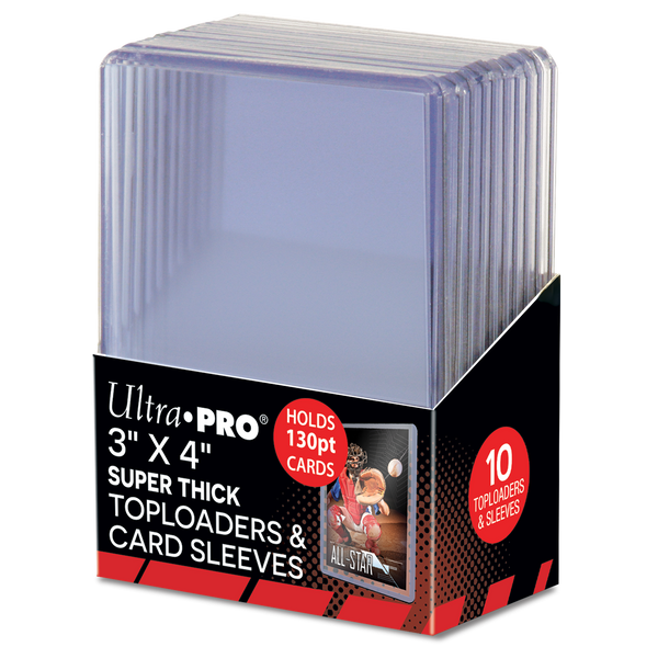UP Toploader + Card Sleeves 10pk