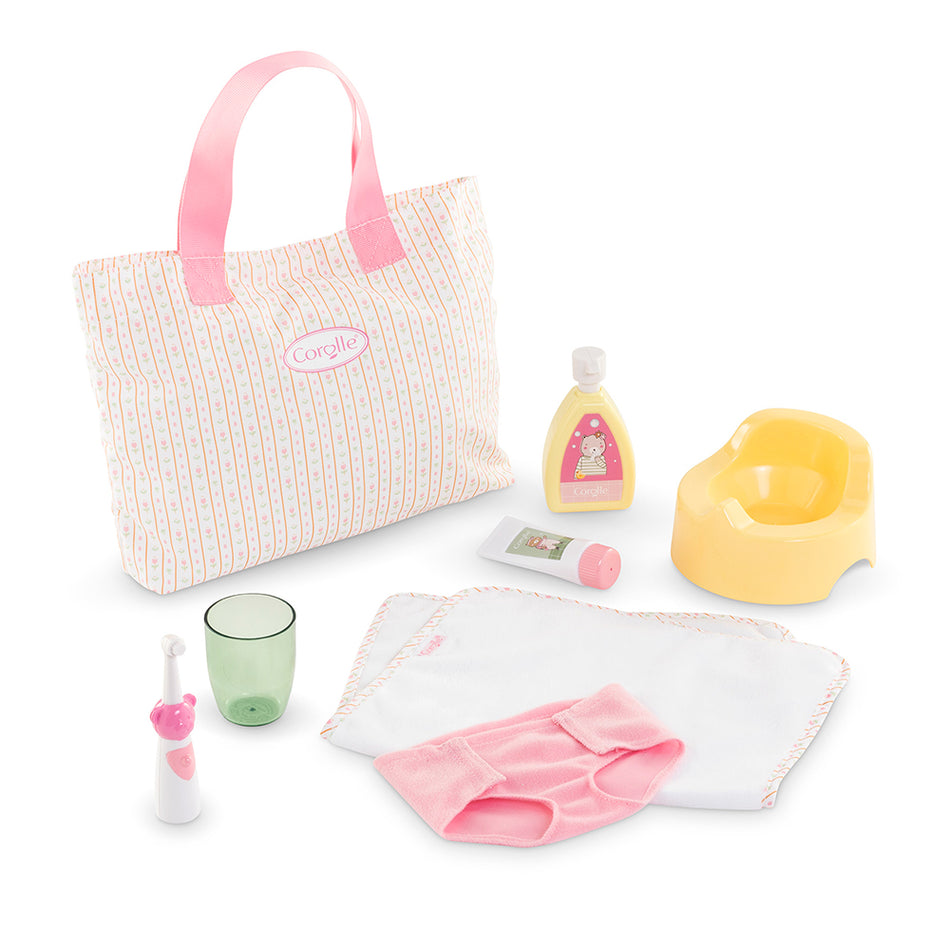 Corolle - Coffret accessoires à langer tulipes