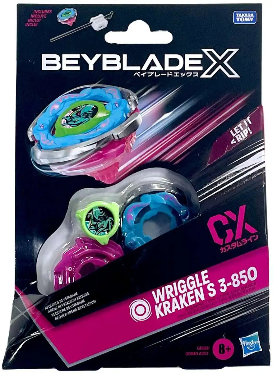 Beyblade X - Wriggle Kraken S 3-850 (ensemble de départ)