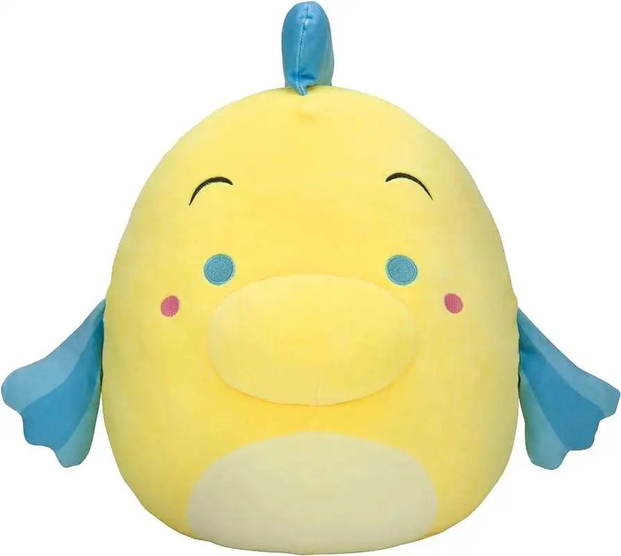 Squishmallow - Disney Barbotteur/Flounder