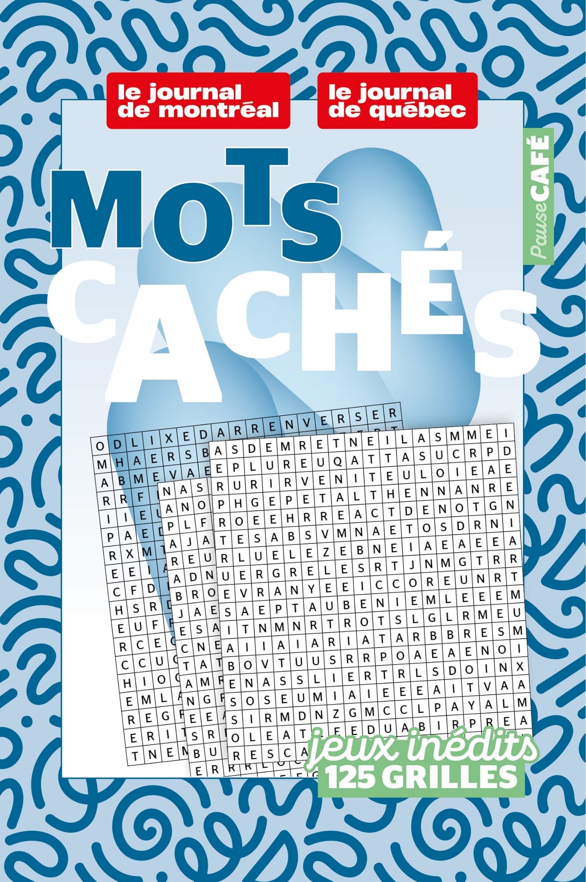 Pause Café - Mots cachés - Jeux inédits 125 grilles