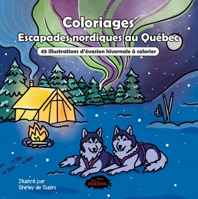 Coloriage - Escapades nordiques du Québec