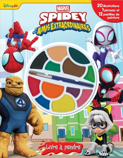 Marvel Spidey - Livre à peindre