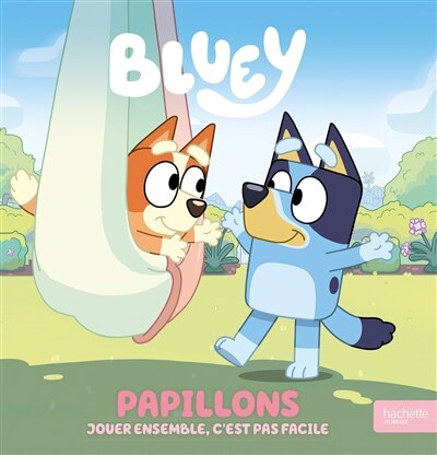 Bluey Papillons jouer ensemble, c'est pas facile
