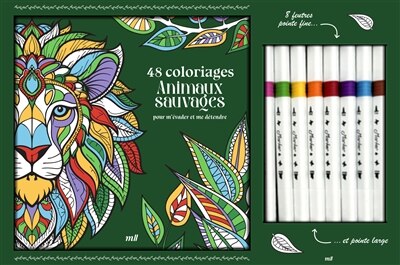 48 coloriage Animaux sauvages