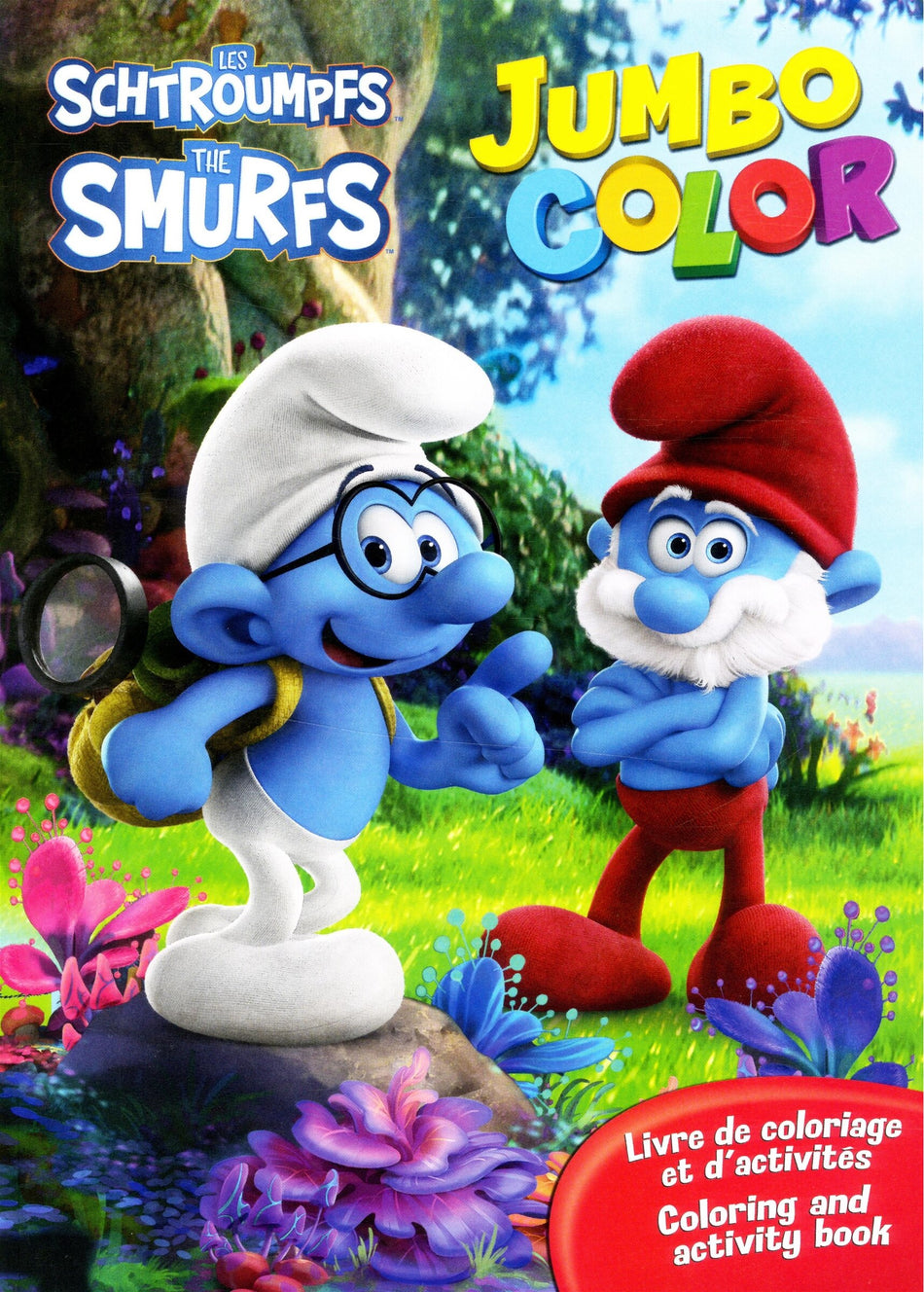 Les schtroumpfs livre à colorier