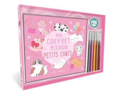 Mon coffret mignon - Petits chats