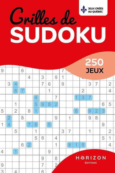 Grilles de sudoku 250 jeux