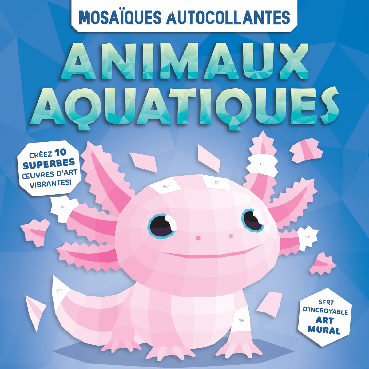 Mosaïques autocollantes - Animaux aquatiques