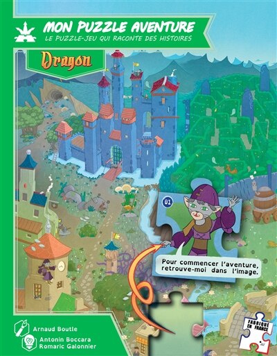 Mon Puzzle Aventure Dragon (le puzzle-jeu qui raconte des histoires)