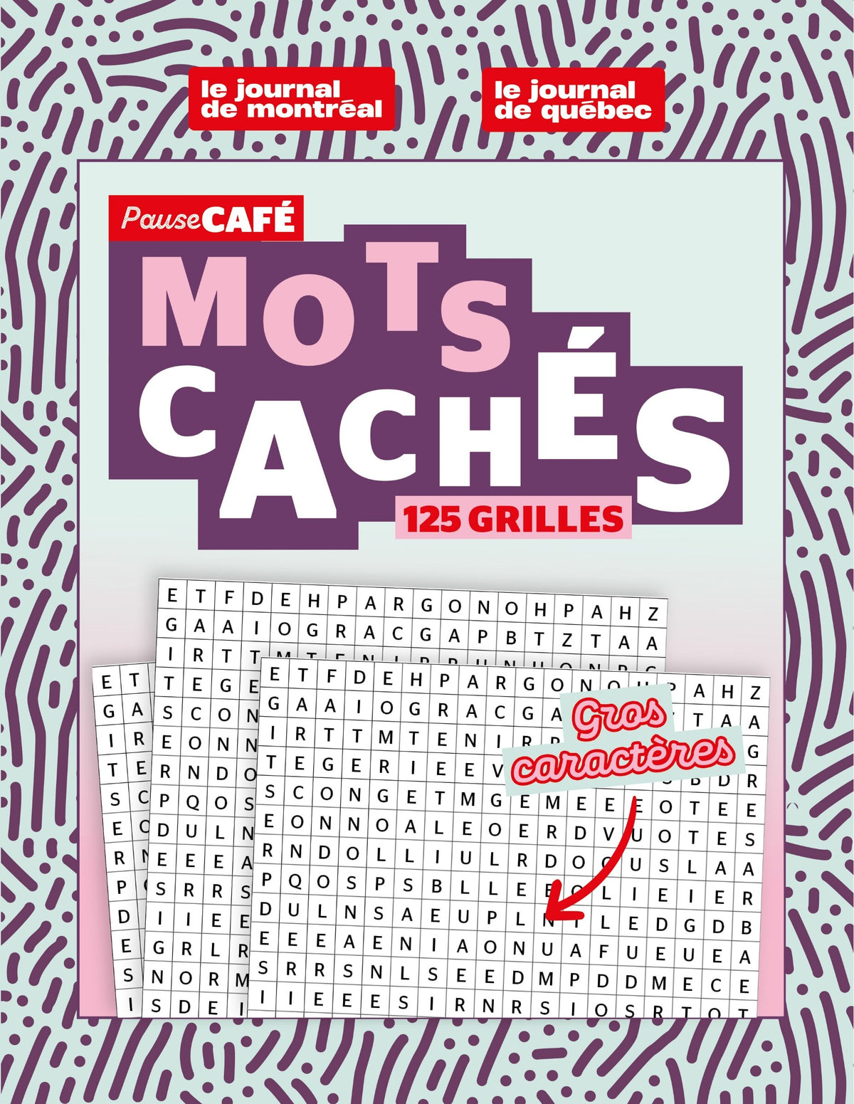 Pause Café - Mots cachés - 125 grilles