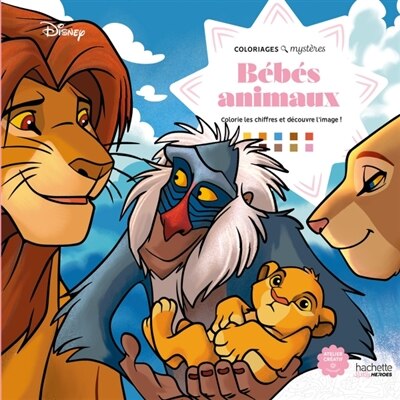 Coloriages mystères Disney - Bébés animaux