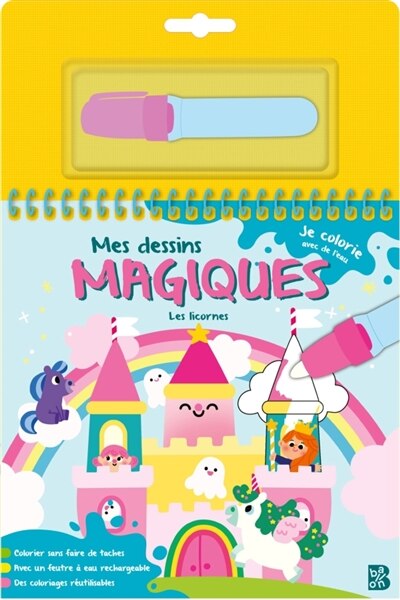 Mes dessins magiques - Les licornes