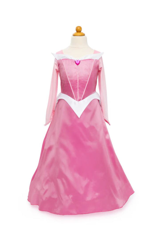 Costume Robe de La belle au bois dormant deluxe 5/6 ans