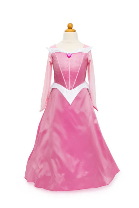Costume Robe de La belle au bois dormant deluxe 5/6 ans