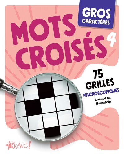 Gros Caractères - Mots Croisés 4