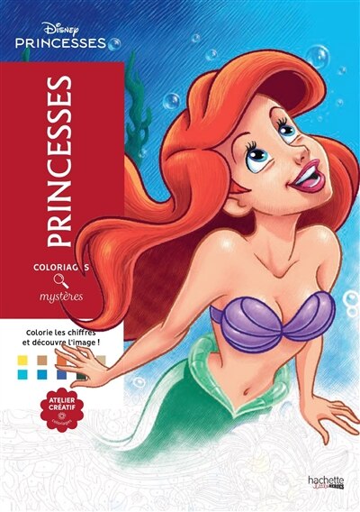 Coloriages mystères Disney - Princesses