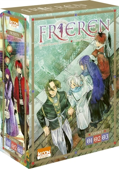 Manga - Frieren Tome 1-2-3 — couverture