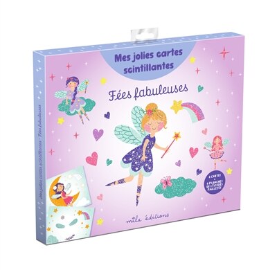 Mes jolies cartes scintillantes - fées fabuleuses