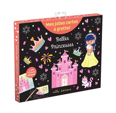Mes jolies cartes à gratter - Belles princesses