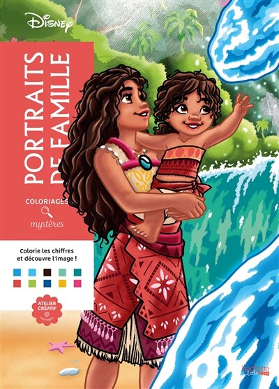 Disney coloriage - Portait de famille