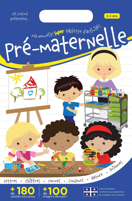 Nouvelle Super Tablette d'activités - Pré-Maternelle (3-5 ans)