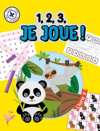 1, 2, 3, je joue!  - Livre 2