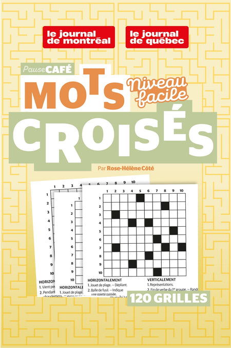 Pause Café - Mots Croisés - Niveau Facile