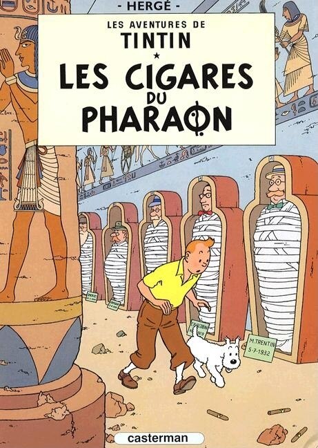 Les Aventures de Tintin Tome 04 - Les cigares du Pharaon