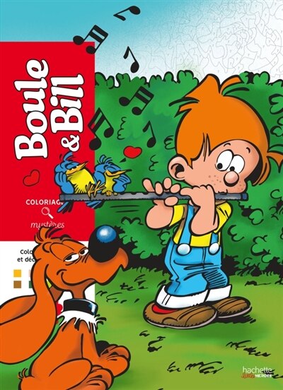 Coloriage Mystères - Boule & Bill