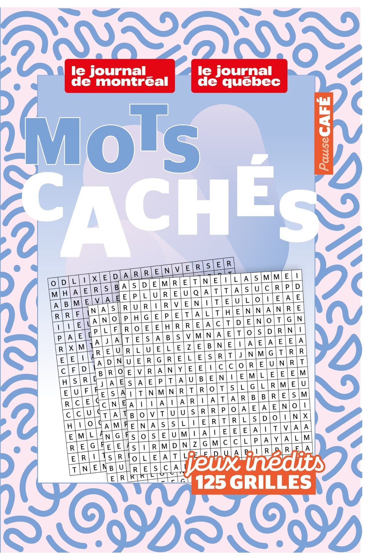 Journal de Montréal - Mots Cachés jeux inédits 125 grilles